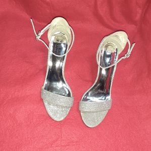 Silver Valenti Franco Heels